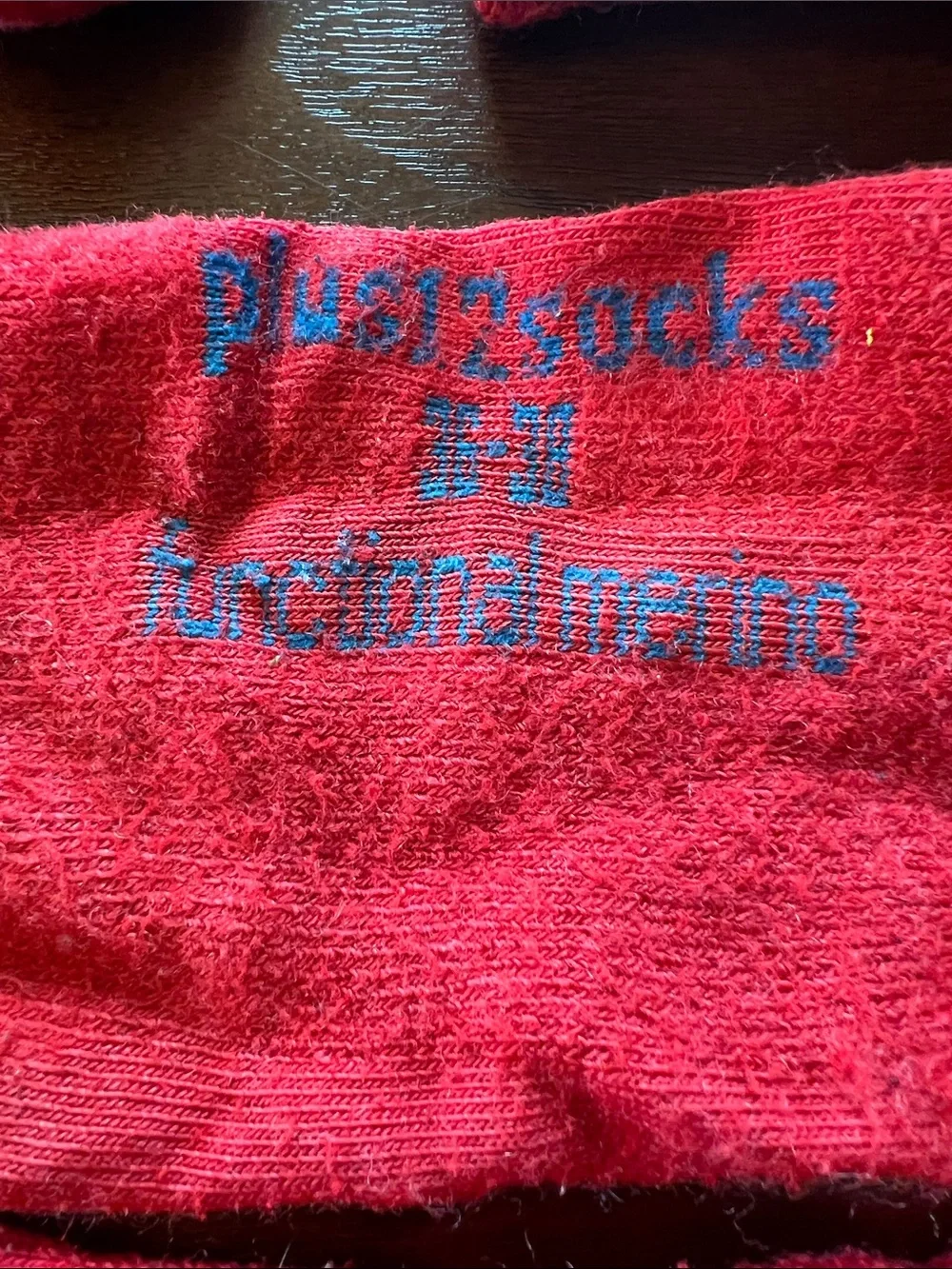 Plus12 Barefoot Socks - Red - 4 Pairs